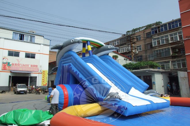 香河充气大滑梯